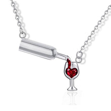 Load image into Gallery viewer, 3D Wine Bottle Necklace
