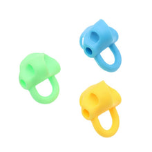 Load image into Gallery viewer, Two-Finger Pen Holder Silicone Baby Writing Tool