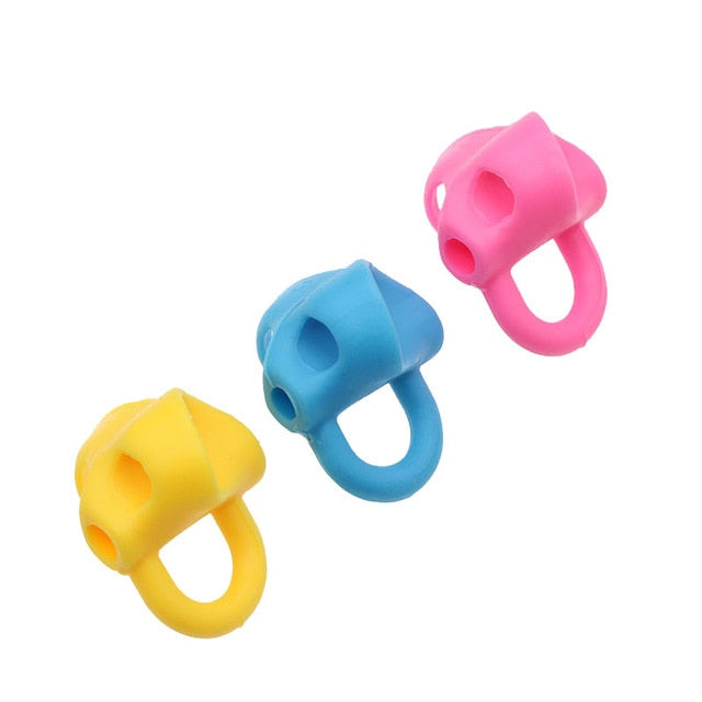 Two-Finger Pen Holder Silicone Baby Writing Tool