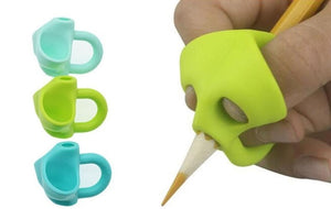Two-Finger Pen Holder Silicone Baby Writing Tool