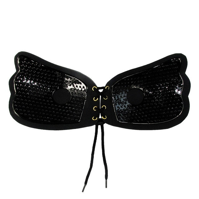 Self-Adhesive Super Invisible Push Up Strapless Bra For All Cup Sizes